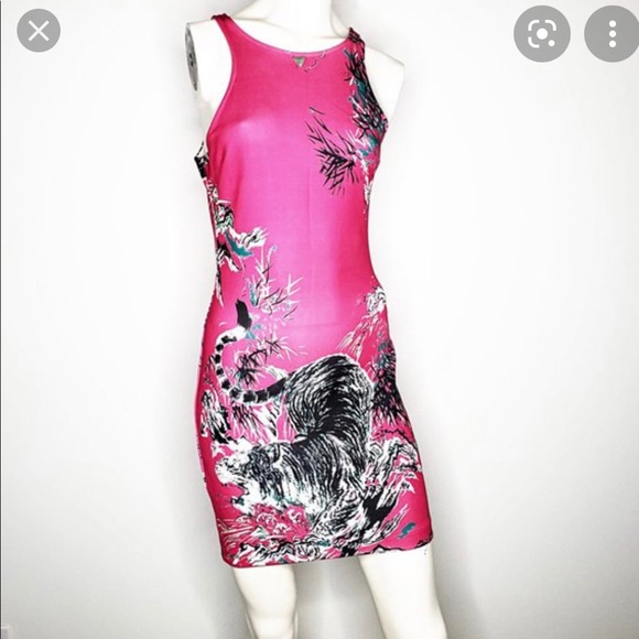 Pink Racerback Dress by Guess - Picture 3 of 5